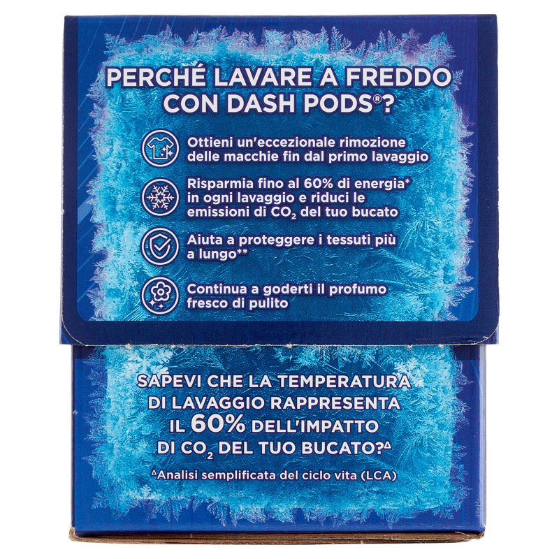 Dash Power Pods Detersivo Lavatrice In Capsule, Azione Anti-Odore, 19 Lavaggi 448,4 g