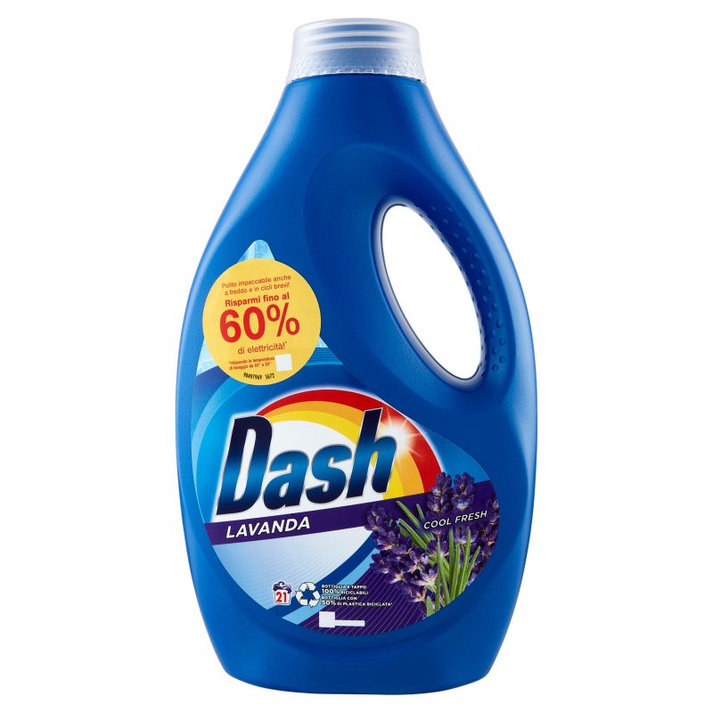 Dash Detersivo Liquido Lavatrice Lavanda, 21 Lavaggi 1,05 L