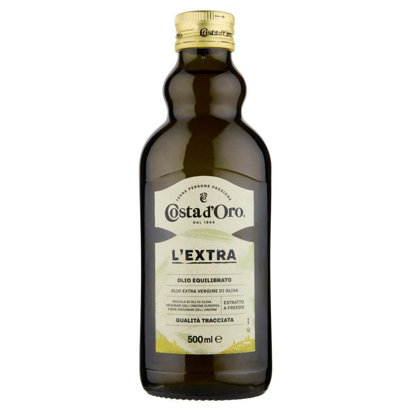 Costa d'Oro l'Extra Olio Extra Vergine di Oliva 500 ml