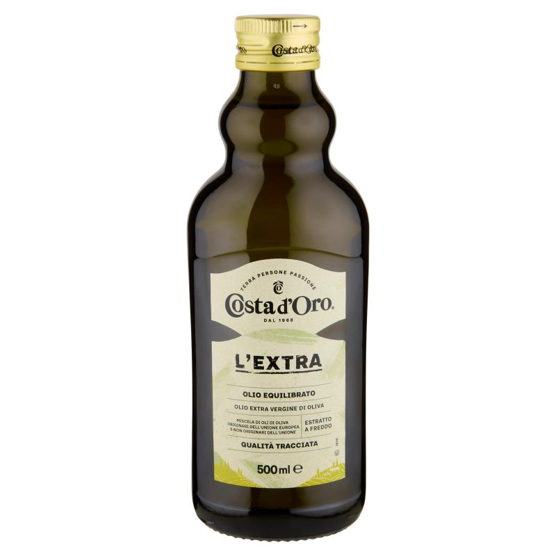 Costa d'Oro l'Extra Olio Extra Vergine di Oliva 500 ml