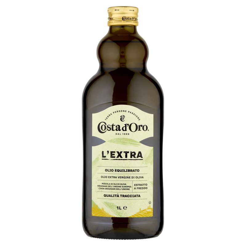 Costa d'Oro l'Extra Olio Extra Vergine di Oliva 1 L