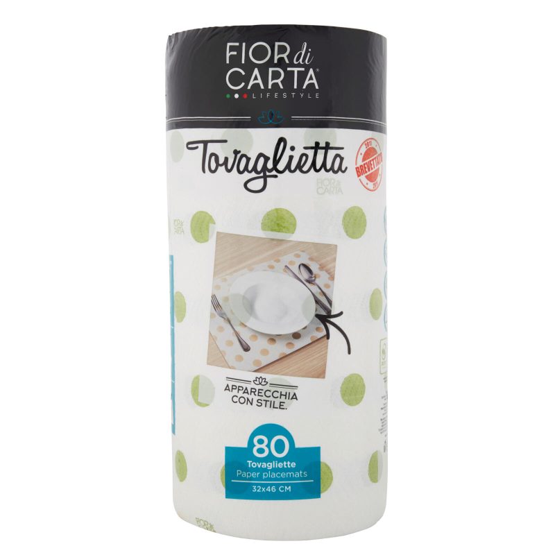 Fior di Carta Lifestyle Tovagliette 32x46 cm 80 pz