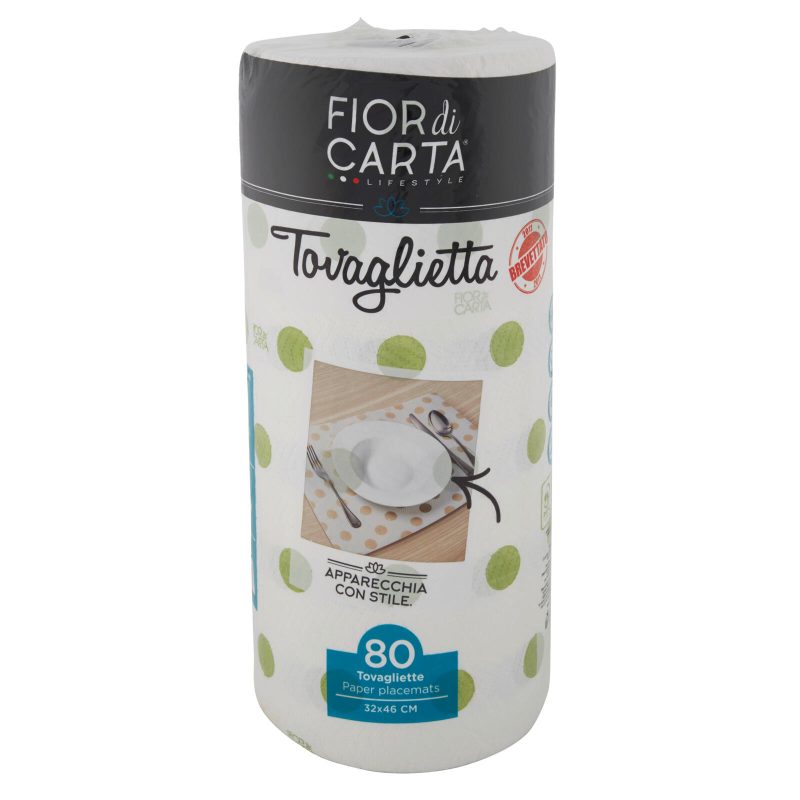 Fior di Carta Lifestyle Tovagliette 32x46 cm 80 pz