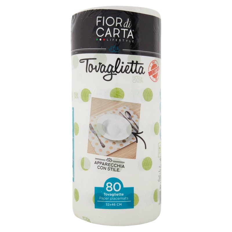 Fior di Carta Lifestyle Tovagliette 32x46 cm 80 pz