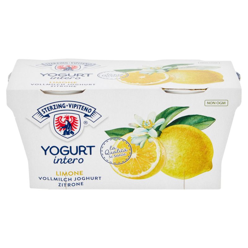 Sterzing Vipiteno Yogurt intero Limone 2 x 125 g