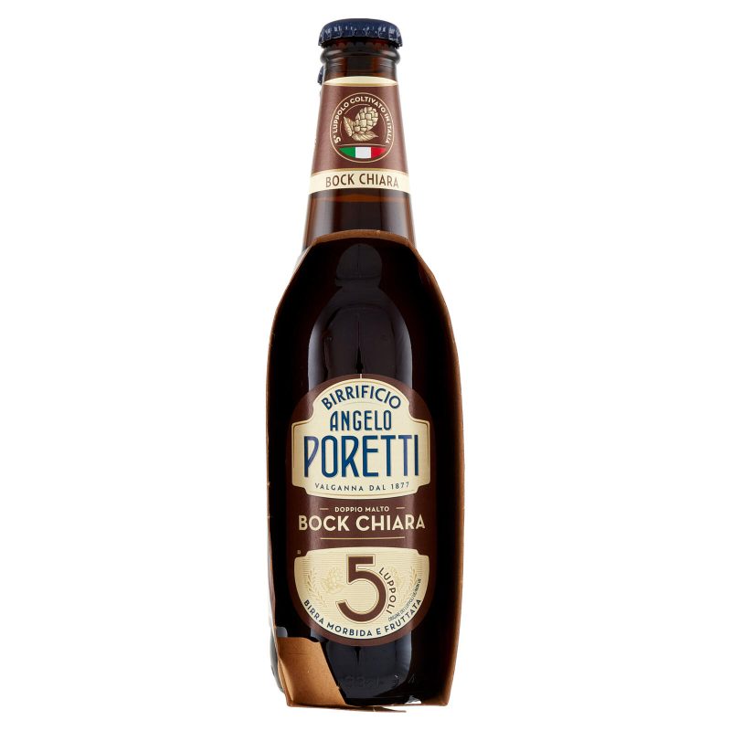 Birrificio Angelo Poretti Bock Chiara 5 Luppoli 3 x 33 cl