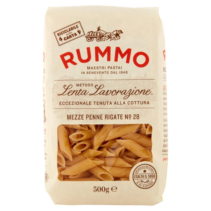 Rummo Mezze Penne Rigate N° 28 500 g