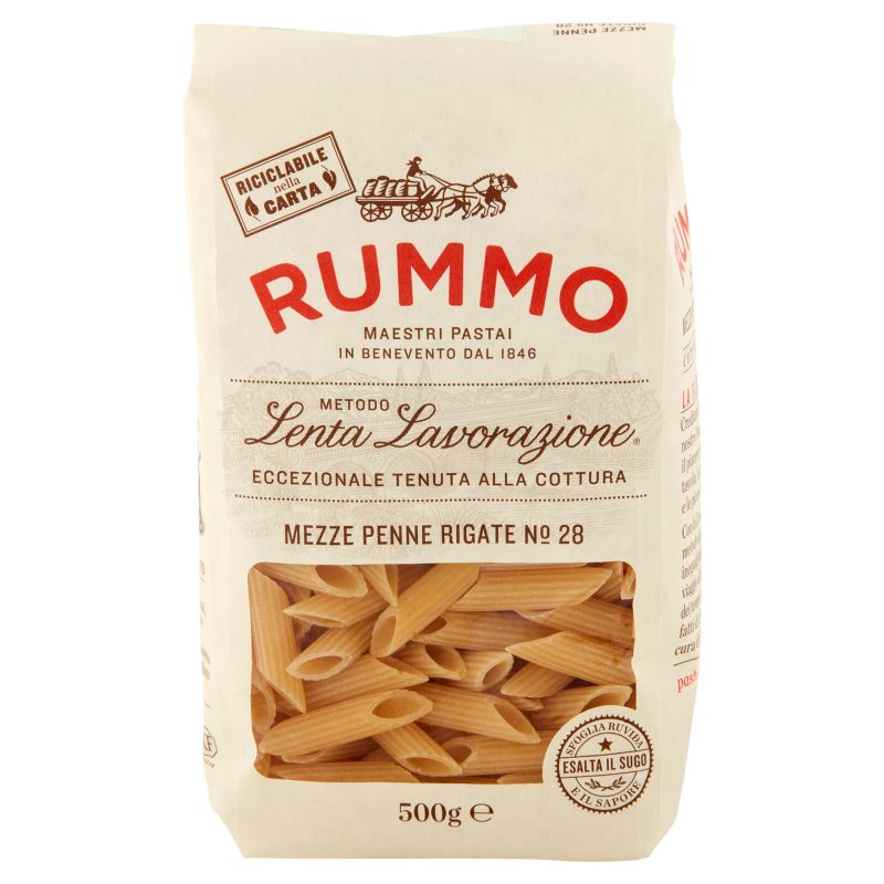 Rummo Mezze Penne Rigate N° 28 500 g