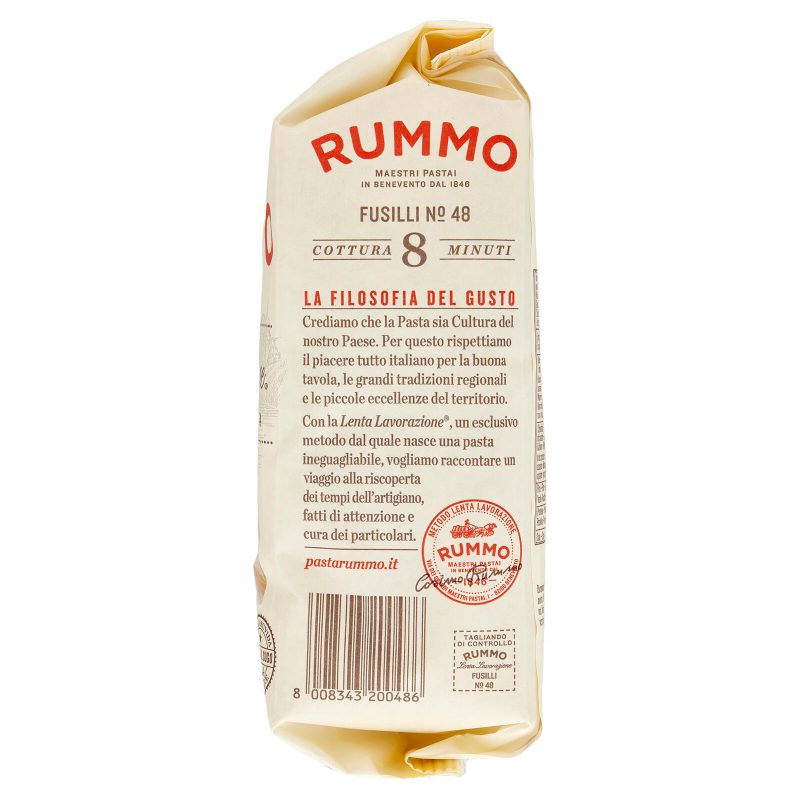 Pasta Rummo Fusilli N° 48 
500 g