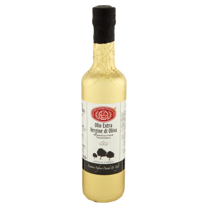 Frantoio Anfosso Davide & Figli Olio Extra Vergine di Oliva Monocultivar Taggiasca 0,500 L