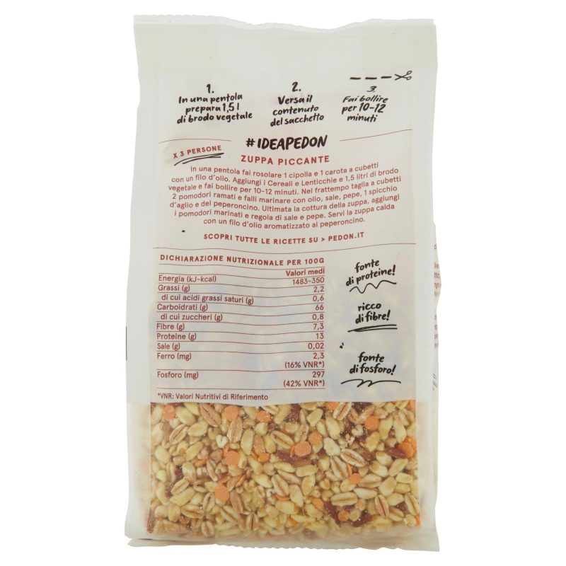 pedon I Salvaminuti Cereali e Lenticchie 250 g