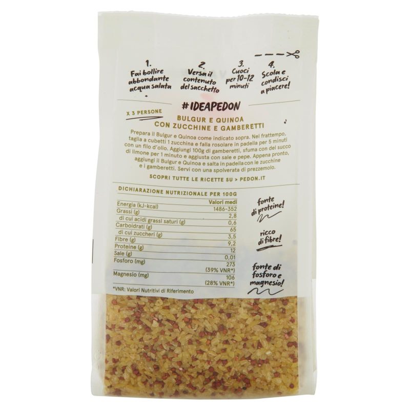 pedon I Salvaminuti Bulgur e Quinoa 250 g