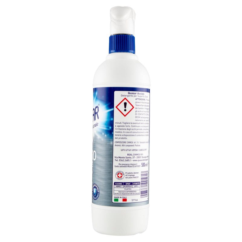 Quasar Acciaio Lucidante 580 ml