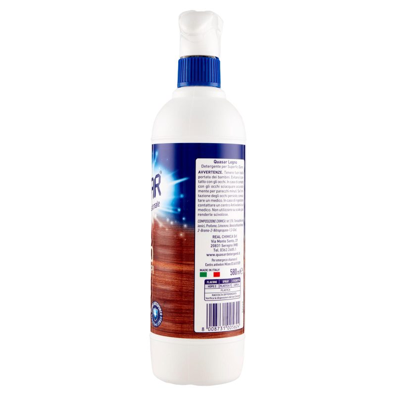 Quasar Legno con Cera d'Api 580 ml