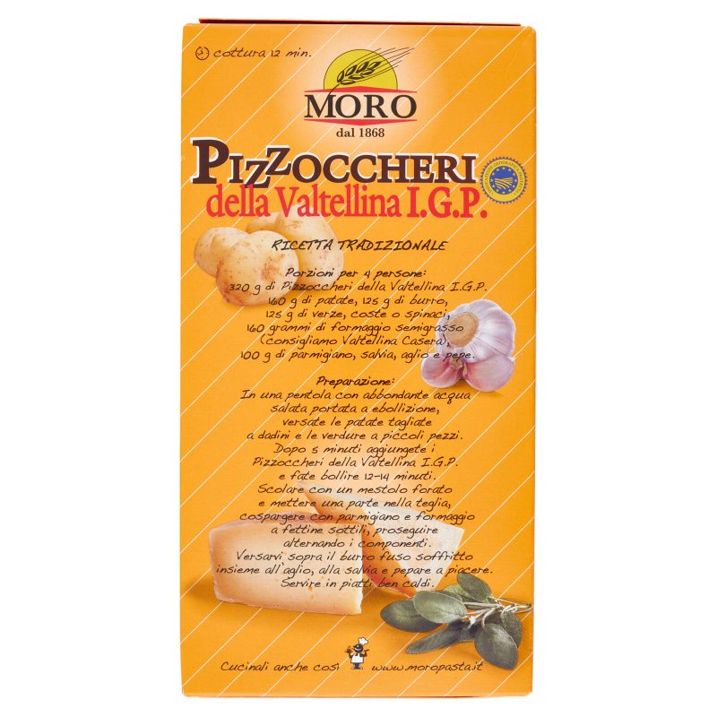 Moro Pizzoccheri della Valtellina I.G.P. Tagliatella 400 g