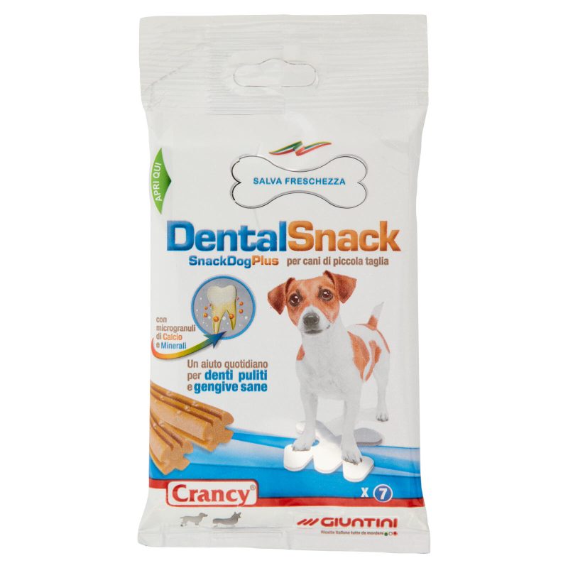 Giuntini Crancy DentalSnack per cani di piccola taglia 110 g