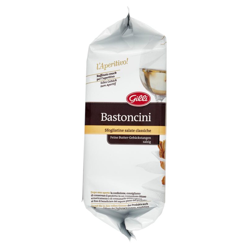 Gilli l'Aperitivo! Bastoncini Sfogliatine salate classiche 125 g