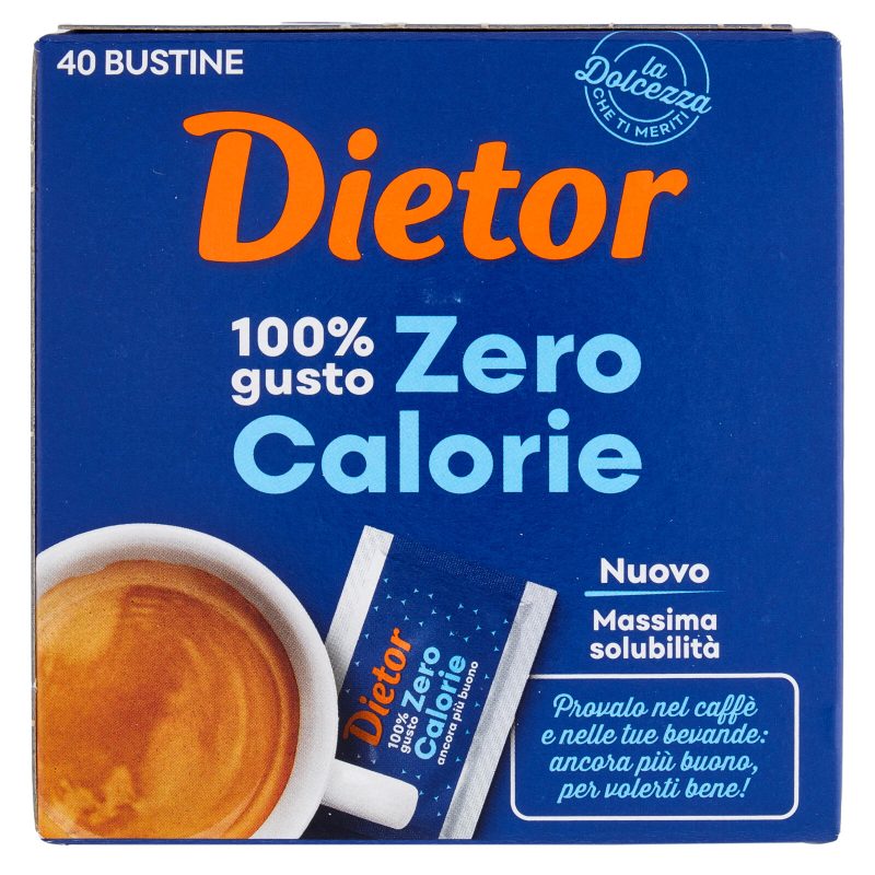 Dietor Zero Calorie Bustine 40 x 0,8 g