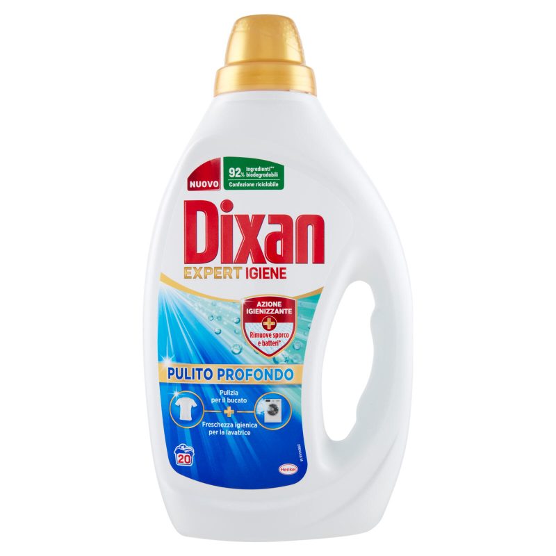 DIXAN Liquido Expert Igiene 20 Lavaggi 900 ml