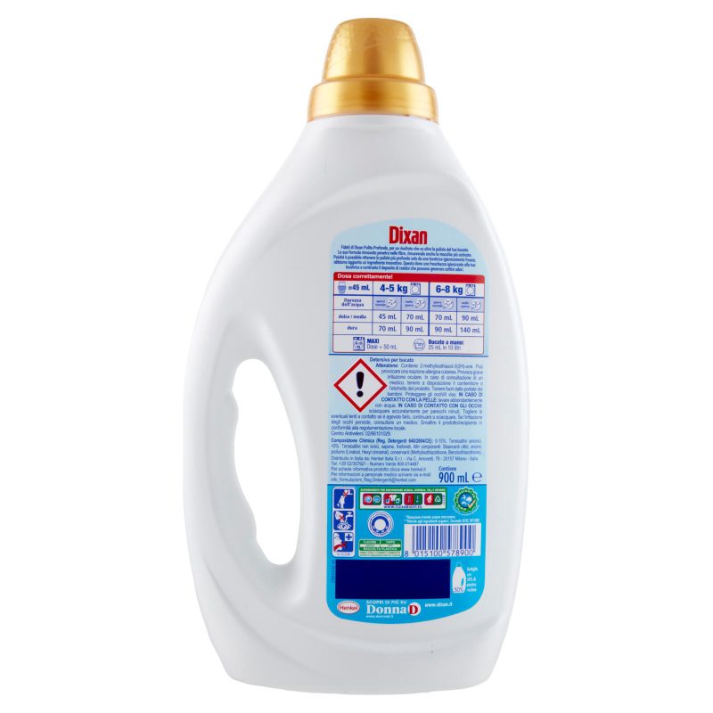 DIXAN Liquido Expert Igiene 20 Lavaggi 900 ml