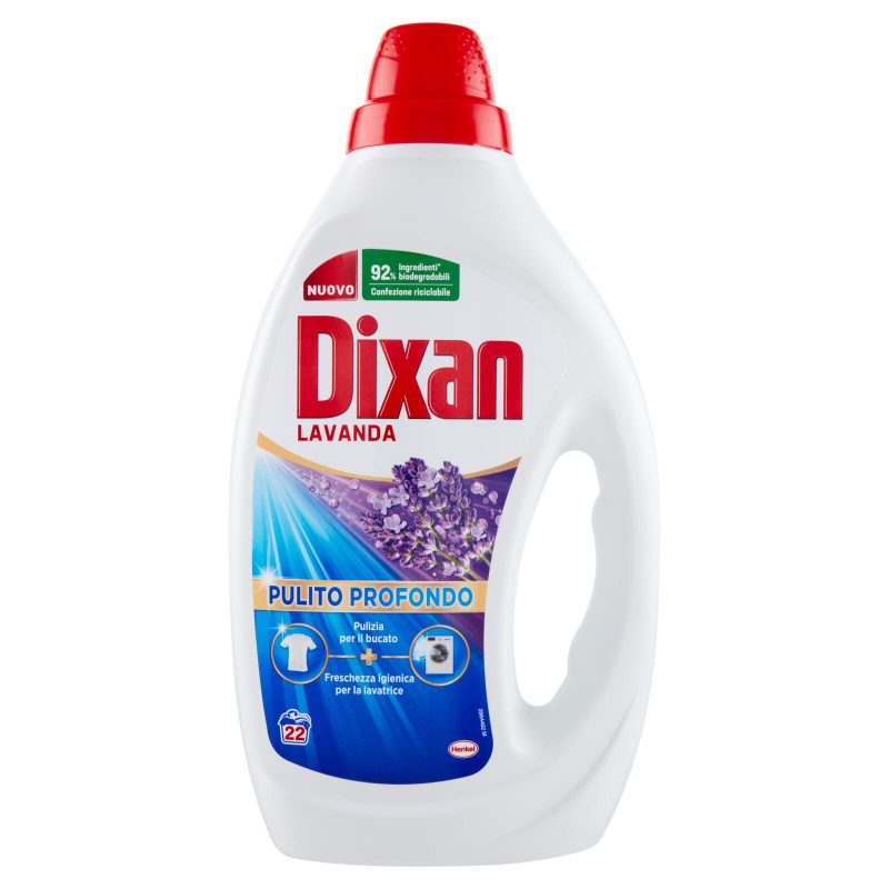 DIXAN Liquido Lavanda 22 Lavaggi 990 ml