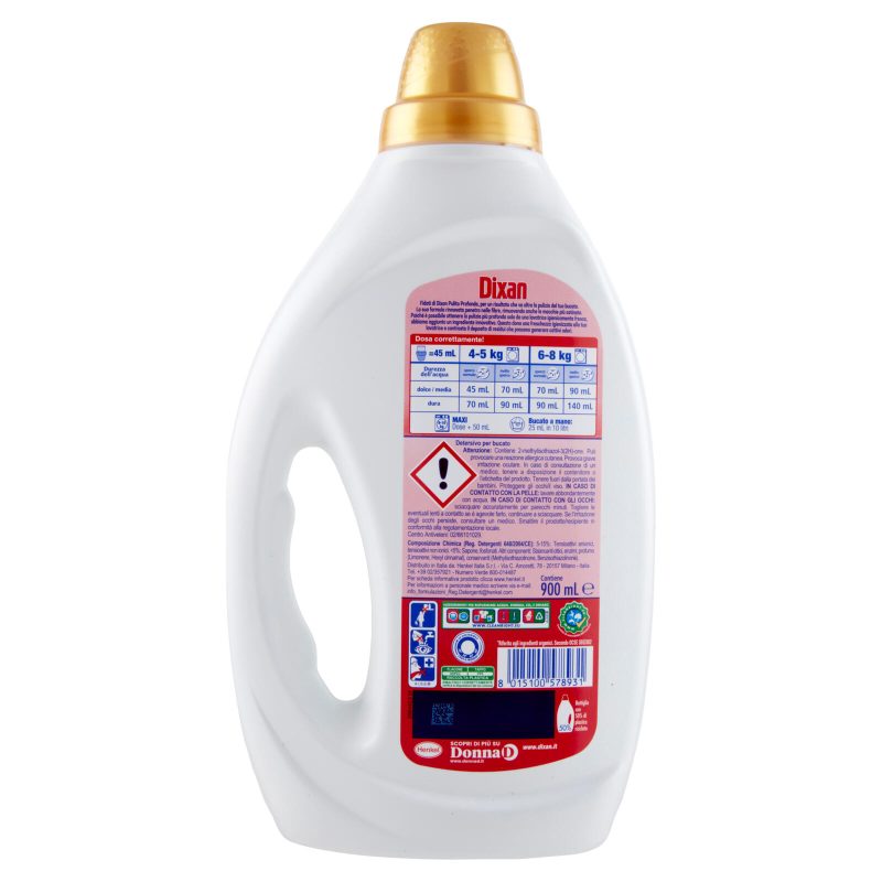 DIXAN Liquido Expert Smacchiante 20 Lavaggi 900 ml