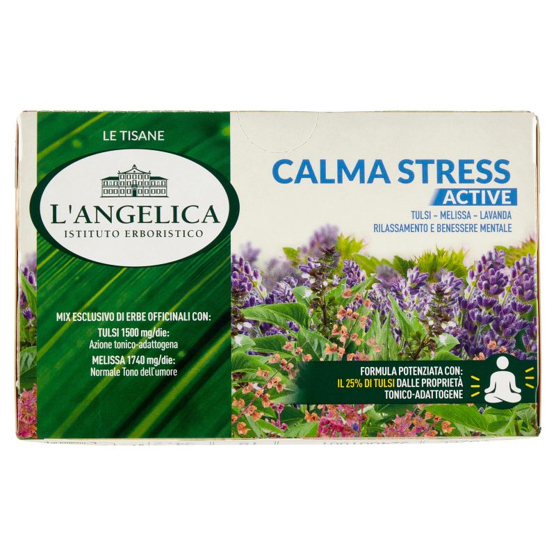 L'Angelica Le Tisane Calma Stress Active 18 Filtri 34,2 g