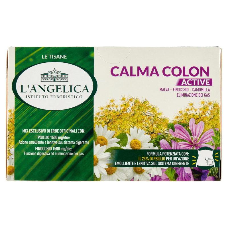 L'Angelica Le Tisane Calma Colon Active 18 Filtri 34,2 g