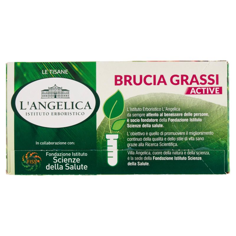 L'Angelica Le Tisane Brucia Grassi Active 18 Filtri 32,4 g