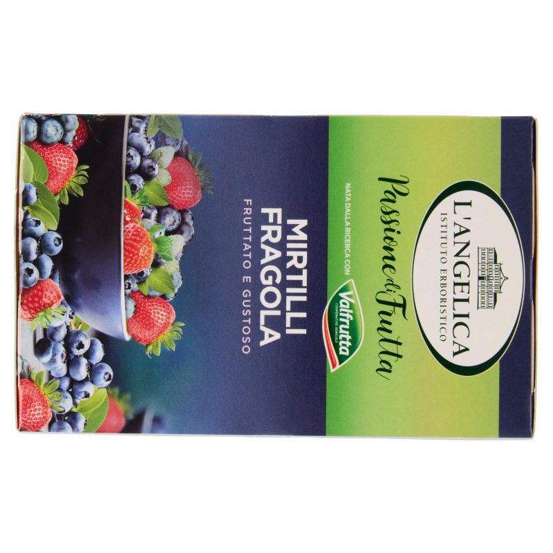 L'Angelica Passione di Frutta Mirtilli Fragola 15 Filtri 28,5 g