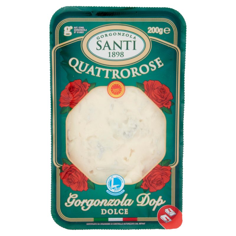 Gorgonzola Santi Quattrorose Gorgonzola Dop Dolce 200 g