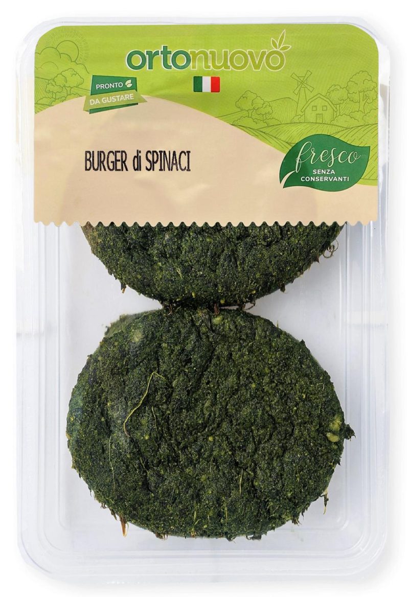 Ortonuovo Burger di Spinaci 200 g