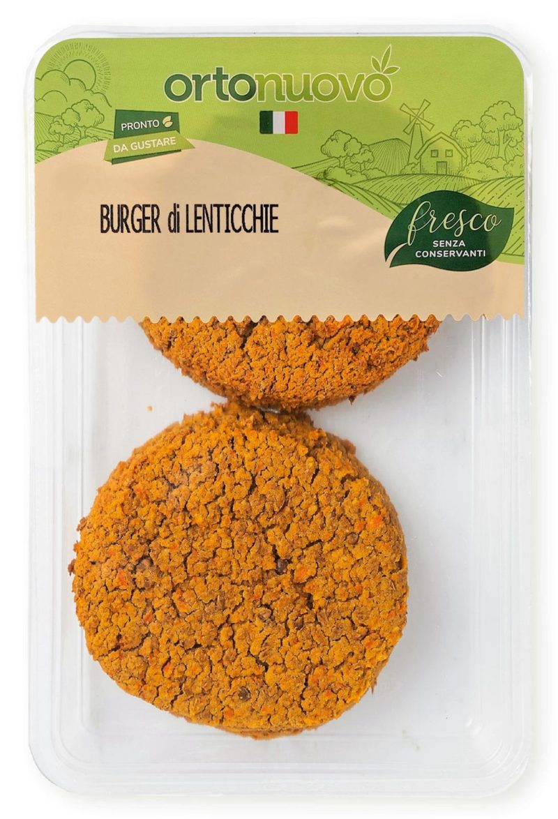 Ortonuovo Burger di Lenticchie 200 g