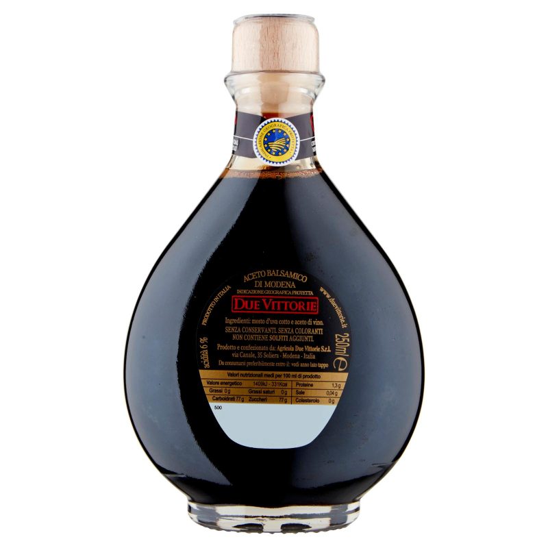 Due Vittorie Aceto Balsamico di Modena IGP 250 ml