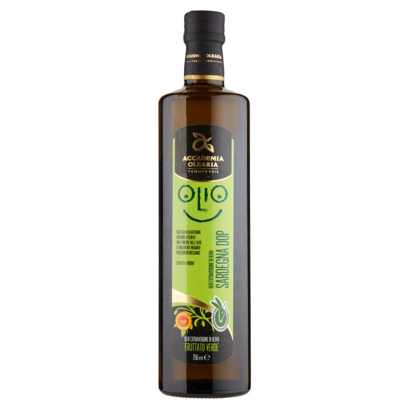 Accademia Olearia Olio Extravergine di Oliva Sardegna DOP Fruttato Verde 750 ml