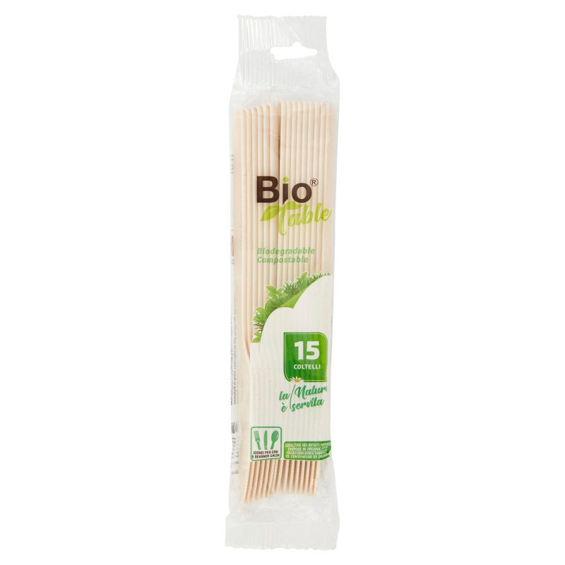 Bio Table Coltelli 15 pz