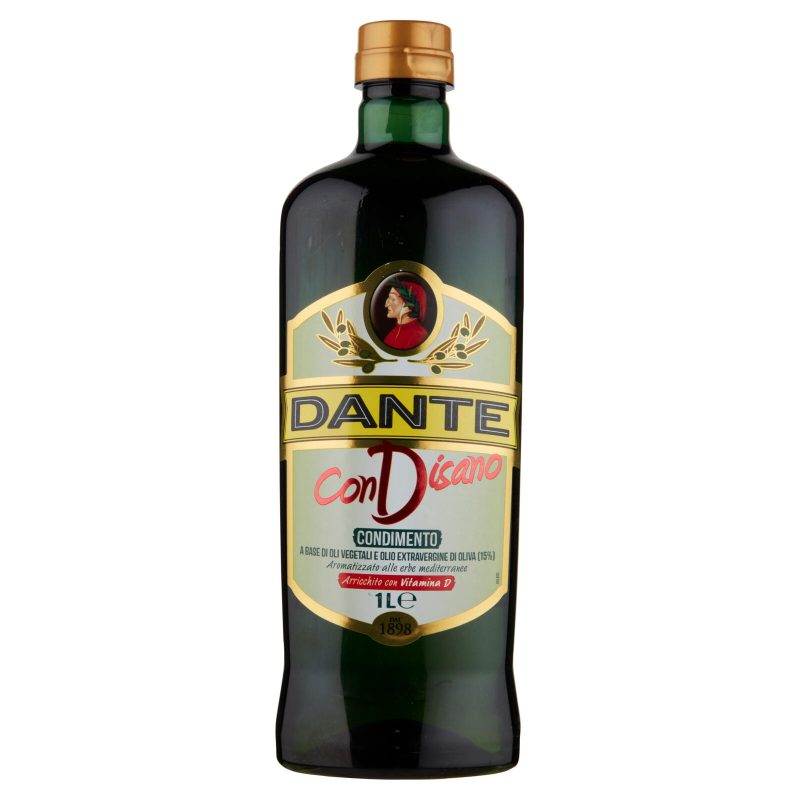 Dante ConDisano Condimento Aromatizzato alle ebre mediterranee 1 L