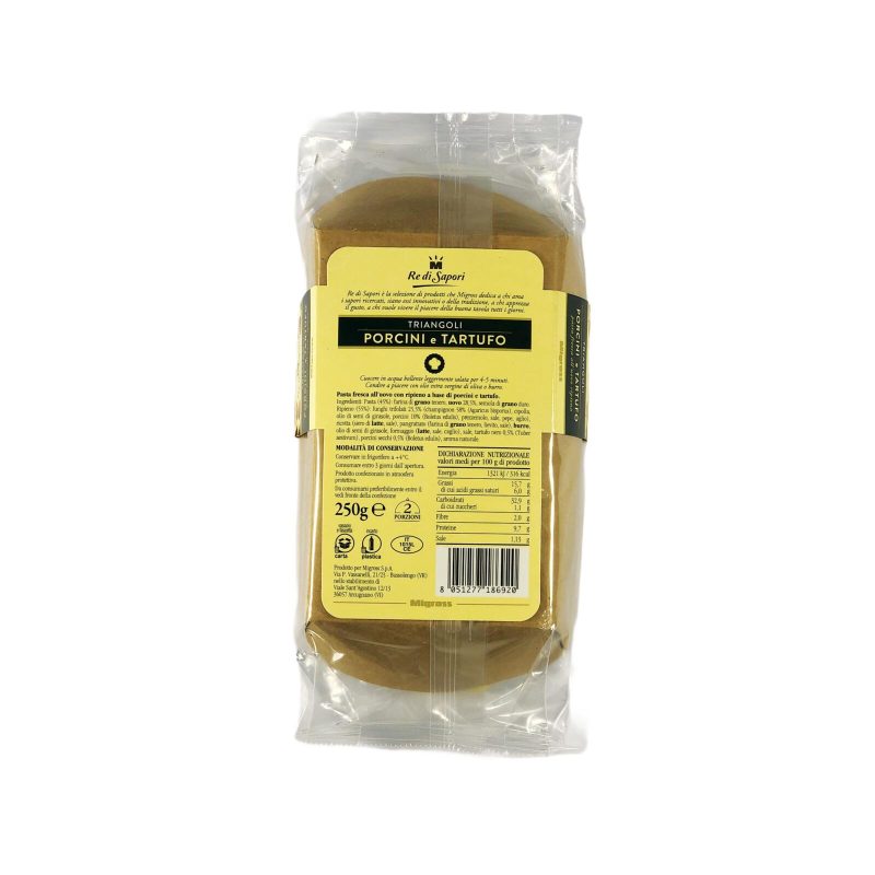 Re di Sapori Triangoli ai porcini e tartufo 250 g