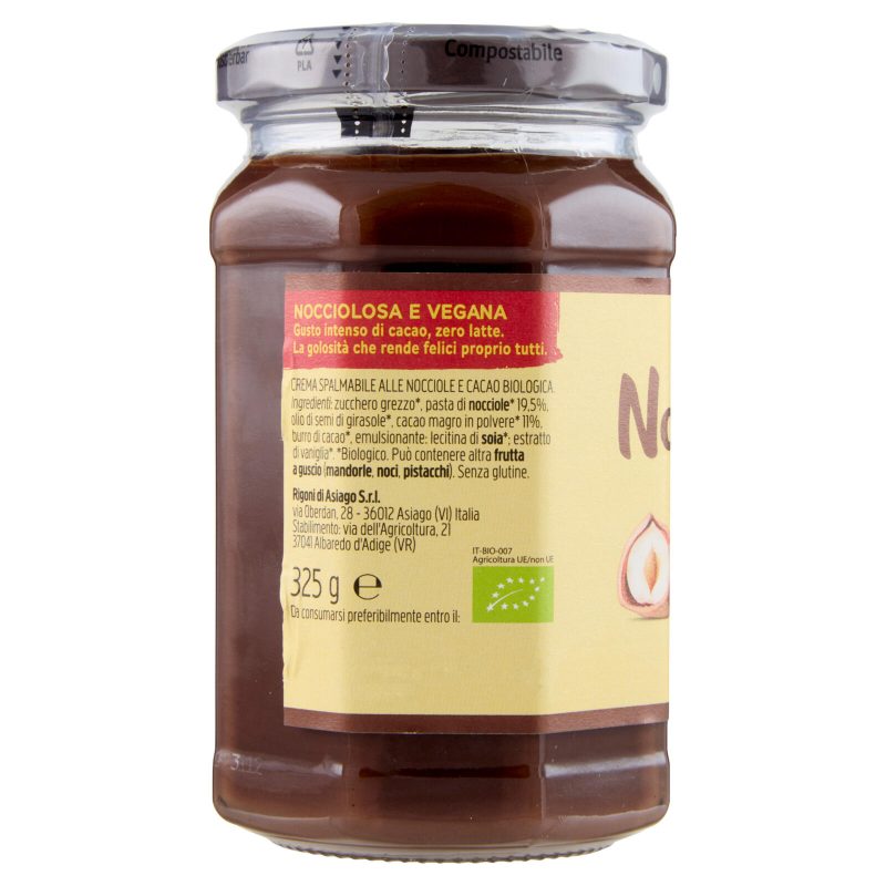 Rigoni di Asiago Nocciolata la Dark Senza Latte 325 g