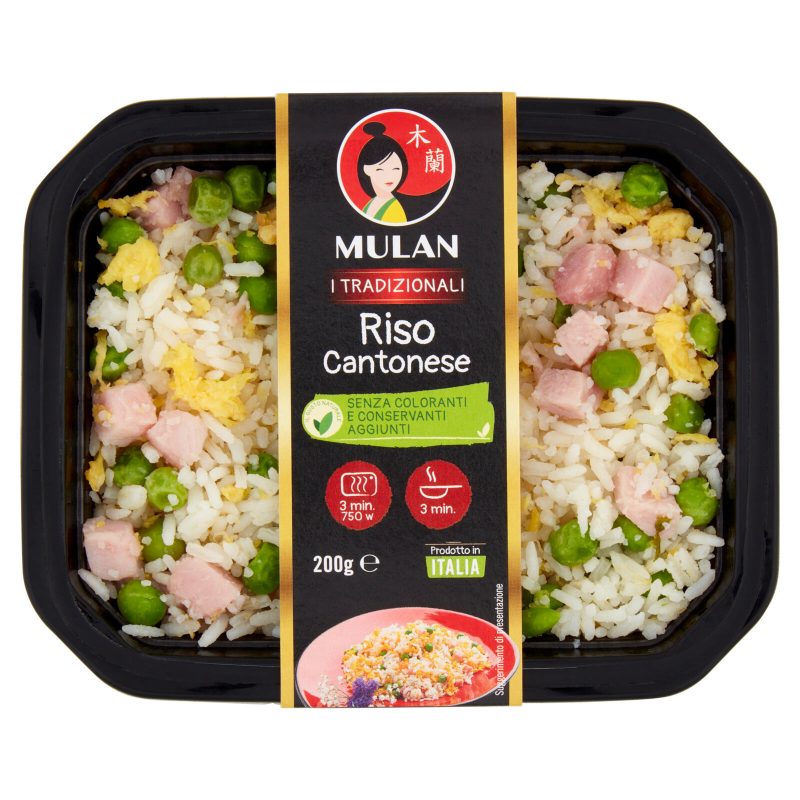 Mulan I Tradizionali Riso Cantonese 200 g