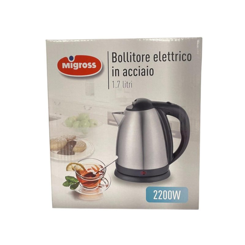 Migross Bollitore elettrico 1,7 L