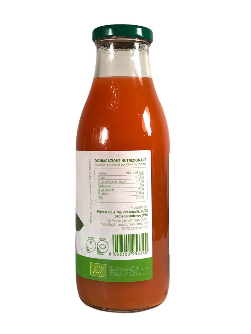 Wita Bio Bevanda Mela e Carota 500 ml