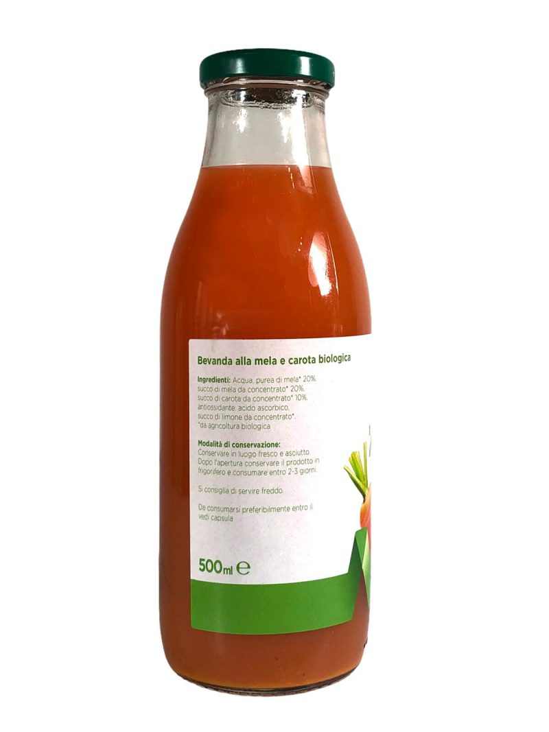 Wita Bio Bevanda Mela e Carota 500 ml