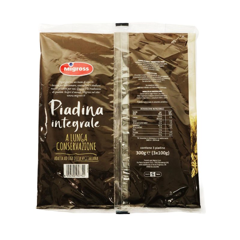 Migross Piadina integrale 300 g