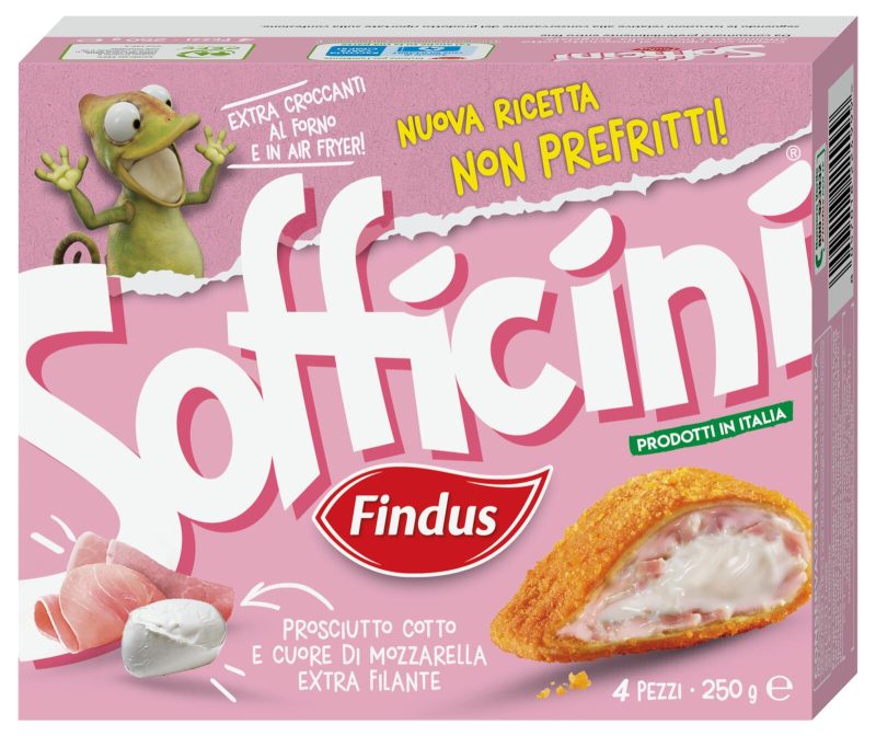 Sofficini Findus 4 Sofficini Prosciutto Cotto Più Mozzarella 250 g