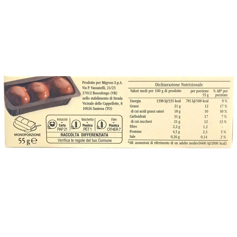 Re di Sapori Profiteroles al cacao 55 g