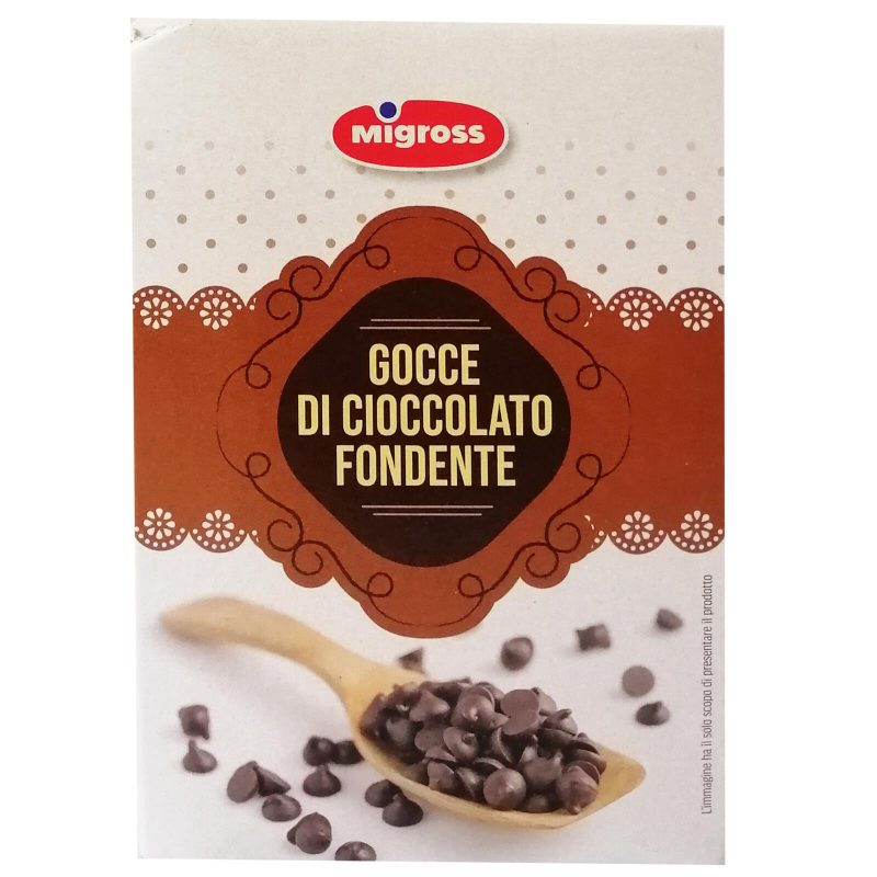 Migross Gocce di cioccolato fondente 200 g