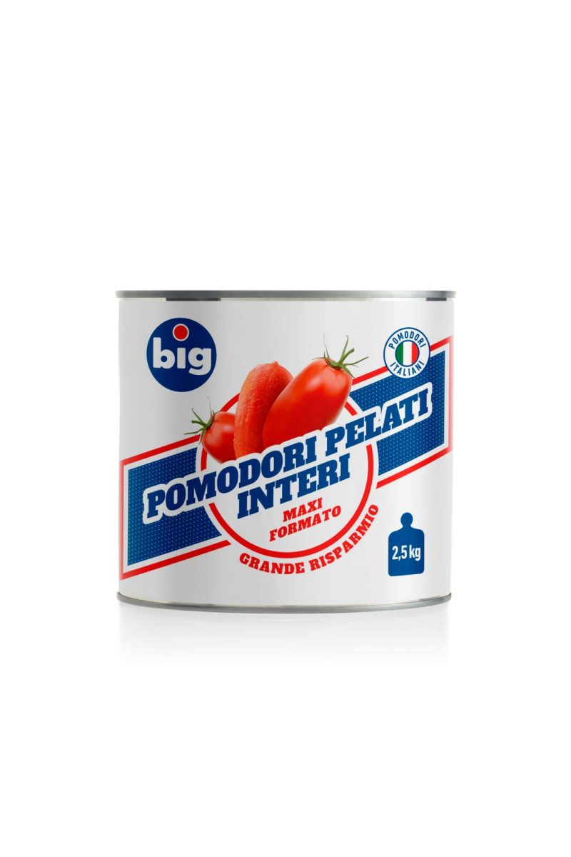 Big pomodori pelati interi 2,5 kg