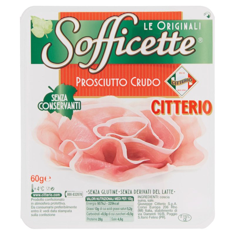 Citterio Sofficette Prosciutto Crudo 60 g