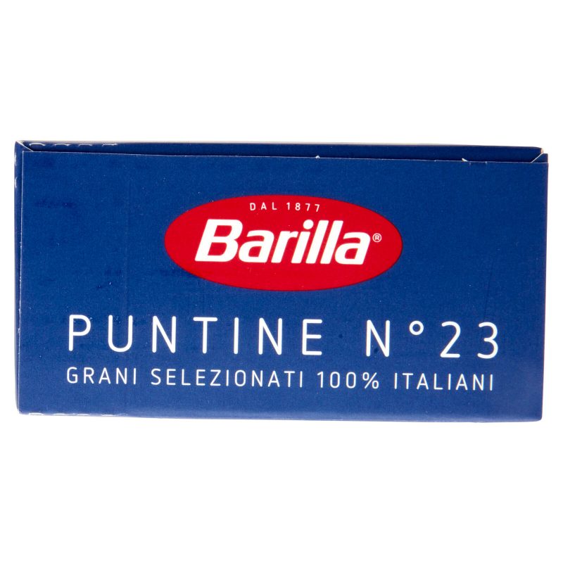 Barilla Pasta Puntine n.23 100% Grano Italiano 500 g